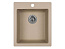 Мойка кухонная Granula 4201, 415х490х195мм, ПЕСОК, искусственный камень, в комплекте