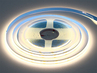 Светодиодная лента COB 320 диодов/м.п, нейтр. 4000K, 12V, 10W/м.п., 1000 Lm/m, IP33