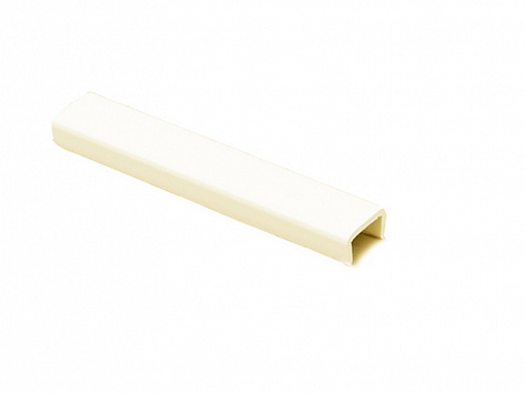 Заглушка для цоколя H-100 мм, белый глянец