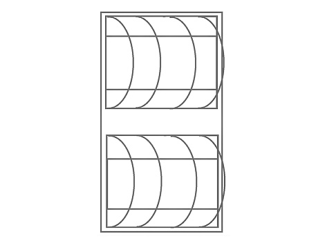 Сушилка выкатная И1234, Дайнинг Агент 900 мм (модули: д/посуды Б, д/посуды М, д/приборов, с реш Б), титан, дно белое, Art. 2395389706, Kessebohmer
