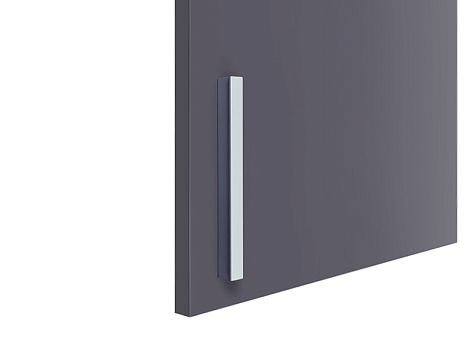 Ручка мебельная, накладная PORT RS066SC.4/128, 128 мм, сатиновый хром, Boyard