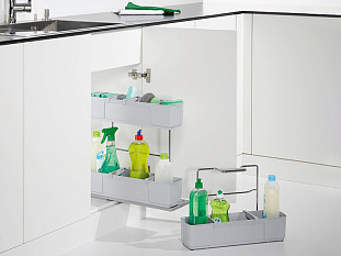 Клининг Агент 350 мм, высота 480 мм, титан, Art. 252320102, Kessebohmer