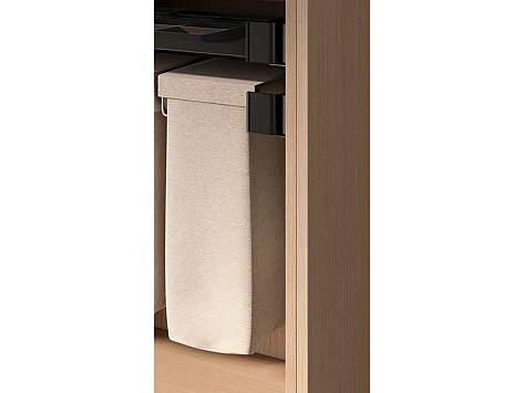 Конеро Комплект Мешок для белья на раме WхD 484-544x450, мешок узкий 1 шт, черный Art. 5496887021, Kessebohmer