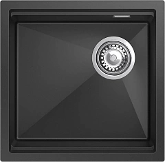 Мойка кухонная LINO 454-R 1-чаш 450х440мм antracite арт.LN-454-R antracite, Rivelato