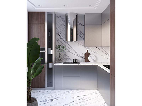 Столешница 3000х600х40 Marble Lilac 8098/Pt (1п/5), e2,  Slotex