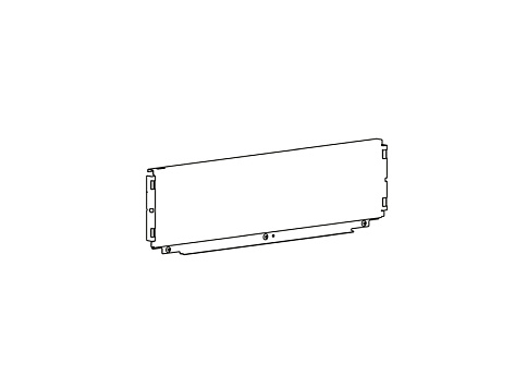 Алюминиевая задняя стенка ящика AvanTech YOU, H187, L2000, антрацит, Art. 9257312, Hettich