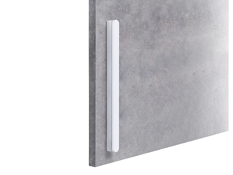 Ручка мебельная, накладная ШЕЛЛ RS064W.4/192, 192 мм, белый, Boyard