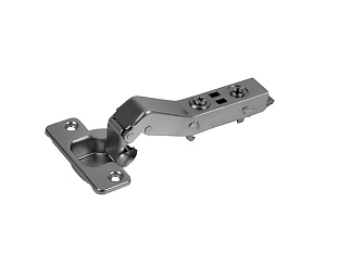 Петля EVO PUSH LINE с шнек. рег. 45* вкладная без пружины, clip-on/QuickClic, черный никель H945C02/BN, BOYARD