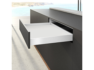 AvanTech YOU, ящик 77х450 мм, на направляющих Actro YOU Silent System, белый