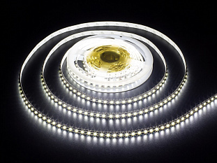 Светодиодная лента 120 диодов/м.п 2835 хол. белый 12V, 9,6W/м.п., 1800-2160 Lm/m, IP20 нарезка