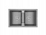 Мойка Paulmark ZWILLING ,PM238150-GRM   , 810х500мм, кварцевая композитная мойка, серый металлик