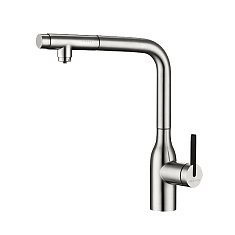 Смеситель высокий Paulmark Vi213105-NI, с питьевой водой, никель, латунь