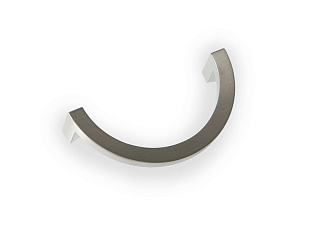 Ручка мебельная, скоба-полукольцо FS 218, 96 мм, сталь шлифованная, Валмакс