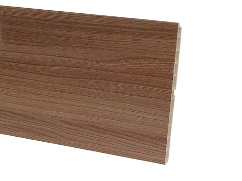 Цоколь кухонный ПВХ 100х4000мм, ясень шимо темный