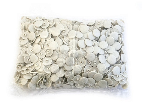 Заглушка к шестиграннику 4, светло-серая №19, D15 (1000шт. в упаковке), Россия