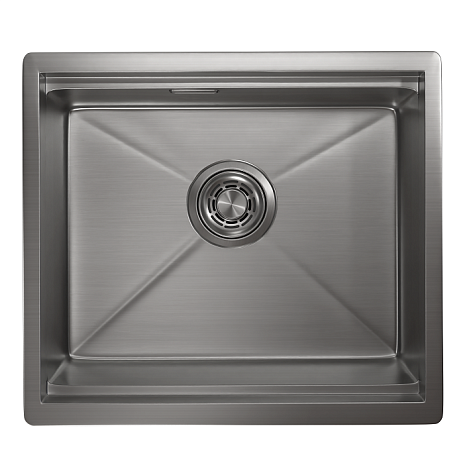 Мойка кухонная Granula 5045U, 500х445мм, СТАЛЬ матовая, нерж сталь