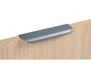 Ручка мебельная, торцевая MONTE RT110GR.1/128/150, 128 / 150 мм, серый, Boyard