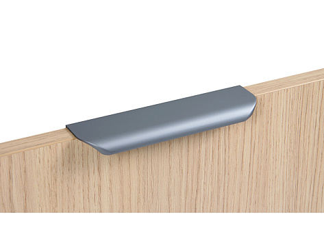 Ручка мебельная, торцевая MONTE RT110GR.1/128/150, 128 / 150 мм, серый, Boyard
