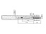 Менсолодержатель скрытый регулируемый, 14х170 мм, 18 кг/шт, дюбель для полнотелых стен, Италия