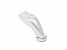 Ножка для мягкой мебели A075 (B206) штампованная 1мм h90 мм, хром