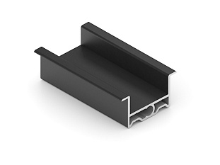 ARISTO Рамка средняя открытая NOVA, черный матовый 2,7, NB0485.VP540.BKSPC.CJ/2