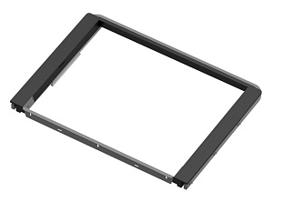 ARISTO Рамка для фасада, серия 460, L=607, Дерево темное, металлик Art. WD0422.VP607.MG0PC.RU