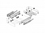 Комплект ящика InnoTech Atira 70х470 серый, полн. выдв., Push to Open, Art. 9239731, Hettich