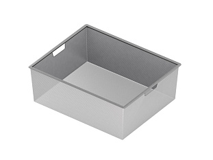 ARISTO Корзина мелкосетчатая 185 мм, 527х427, металлик Art. WA0272.VP018.MG0PC.CH