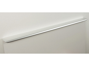 Ручка мебельная, торцевая MONTE RT110SC.1/000/600, 256х2 / 600 мм, сатиновый хром, Boyard