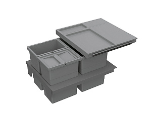 Система сбора мусора Insertflex 450 для InnoTech Atira/ArciTech, ширина 450 мм, Art. 9352451, Hettich