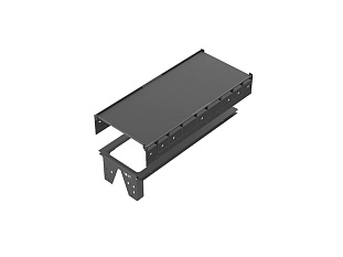 Рама системы сбора мусора InnoTech Pull, NL470, KB300, сталь, антрацит, Art. 9279409, Hettich