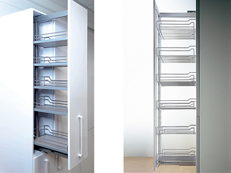 Полка 250 мм Диспенса/Диспенса Джуниор, Арена КЛАССИК, титан, цвет дна серый, антислип, Art. 443870102, Kessebohmer