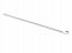 Планка соединительная Т-образная для столешниц до 28мм, матовая П-образная
