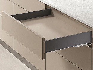 Комплект ящика Avantra 90 c механизмом Push to open Silent, NL350, белый