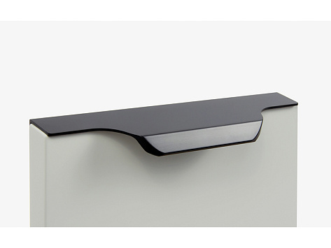 Ручка мебельная, торцевая TERA RT111BL.1/96/150, 96 / 150 мм, черный, Boyard