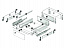 Комплект ящика InnoTech Atira 144х420 белый, с релингом, полн. выдв., Silent System, Art. 9230053, Hettich
