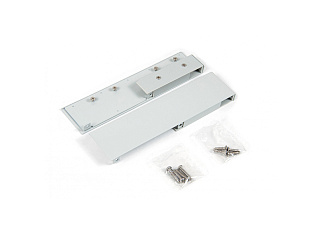 Держатель передней стенки СТАРТ высокого внутреннего ящика с прямыми боковинами, серый, SBH64/GR, Boyard