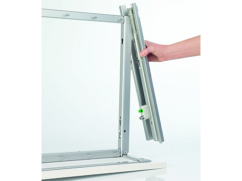 Рама, высота 1900-2300 мм, Диспенса 90°, титан, Art. 543830102, Kessebohmer