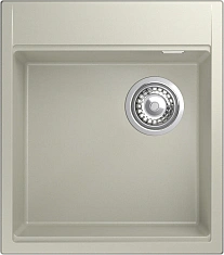 Мойка кухонная TESORO 455-R 1-чаш 450х510мм topazio арт.TR-455-R topazio, Rivelato