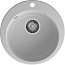 Мойка кухонная Granfest GF-URBAN 649 490х490х200мм, серый, искусственный камень