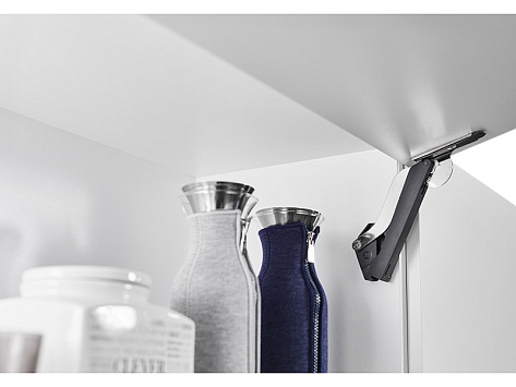 Механизм ФриСпейс форте д. фасадов H 350 - 650 мм, тип G, комп-т , антрацит Art. 2722397500, Kessebohmer