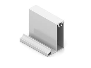 Aristo Slim line Рамка нижняя широкая белый глянец 5,4 AV0589.VP540.WHGPC.CJ