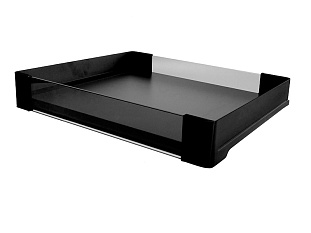 Конеро Комплект Полка внутренняя выдвижная со стеклом WхDхH 710-770х450х72, без дна, черная Art. 7486937021, Kessebohmer