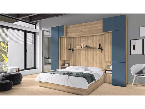 ЛДСП 2800х2070х25 Синий дымчатый U502 ST9, Гр.7, Egger