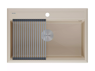 Мойка Paulmark гранит STEPIA 80, латте, 750х510мм
