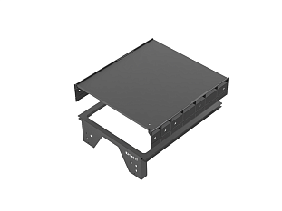 Рама системы сбора мусора InnoTech Pull, NL420, KB450, сталь, антрацит, Art. 9279415, Hettich