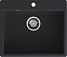 Мойка кухонная Granfest GF-URBAN 658 580х490х200мм, черный, искусственный камень