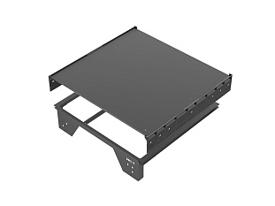 Рама системы сбора мусора InnoTech Pull, NL470, KB600, сталь, антрацит, Art. 9279413, Hettich