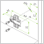 Монтажная планка для Integra 2-Ways H=0 с еврошурупом Art. 525B16M500B0000, FGV