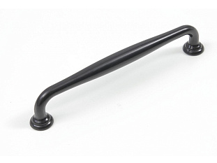 Ручка мебельная, скоба URSULA RS433BL.4/128, 128 мм, черный, Boyard